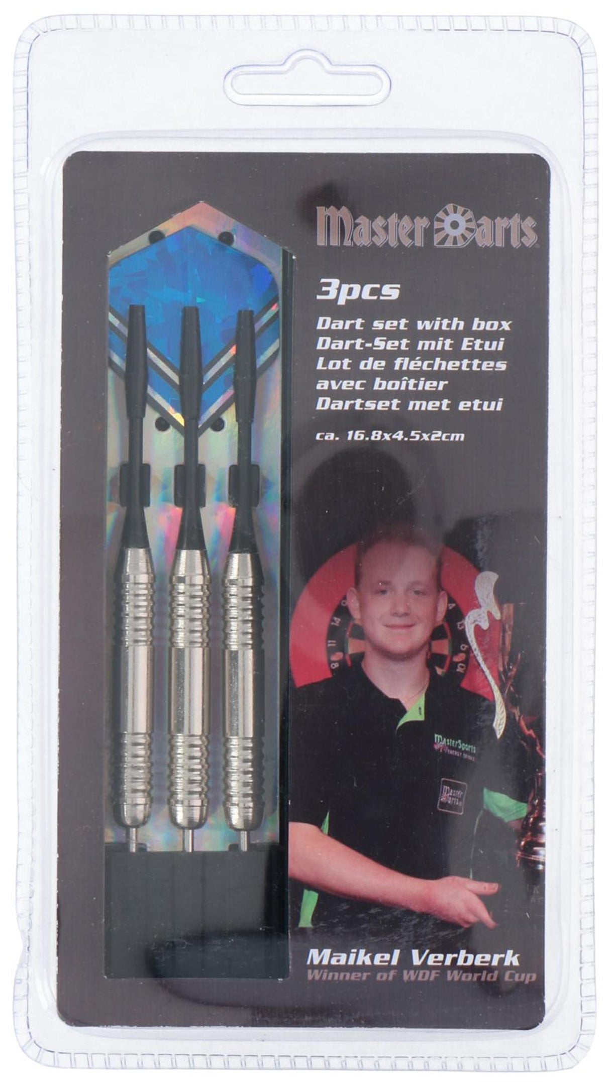 Eddy toys masterdarts dart sæt 24gr med etui