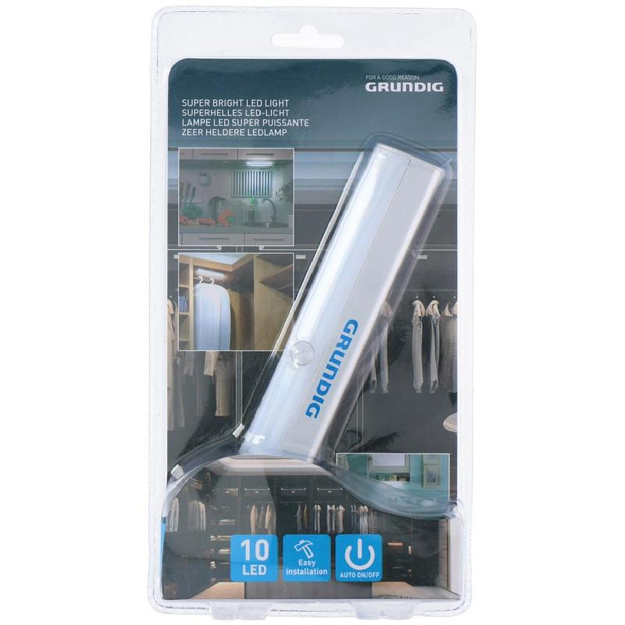 Grundig LED skabslampe 11x5x3cm