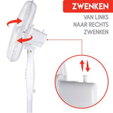 Alpina piedestal ventilator 40 cm hvid