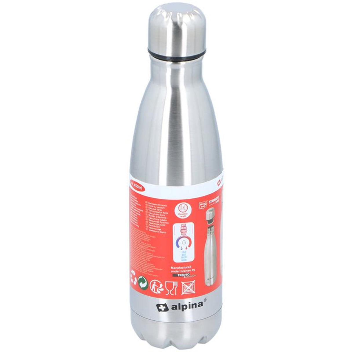 Alpina termokande i rustfrit stål 470ml