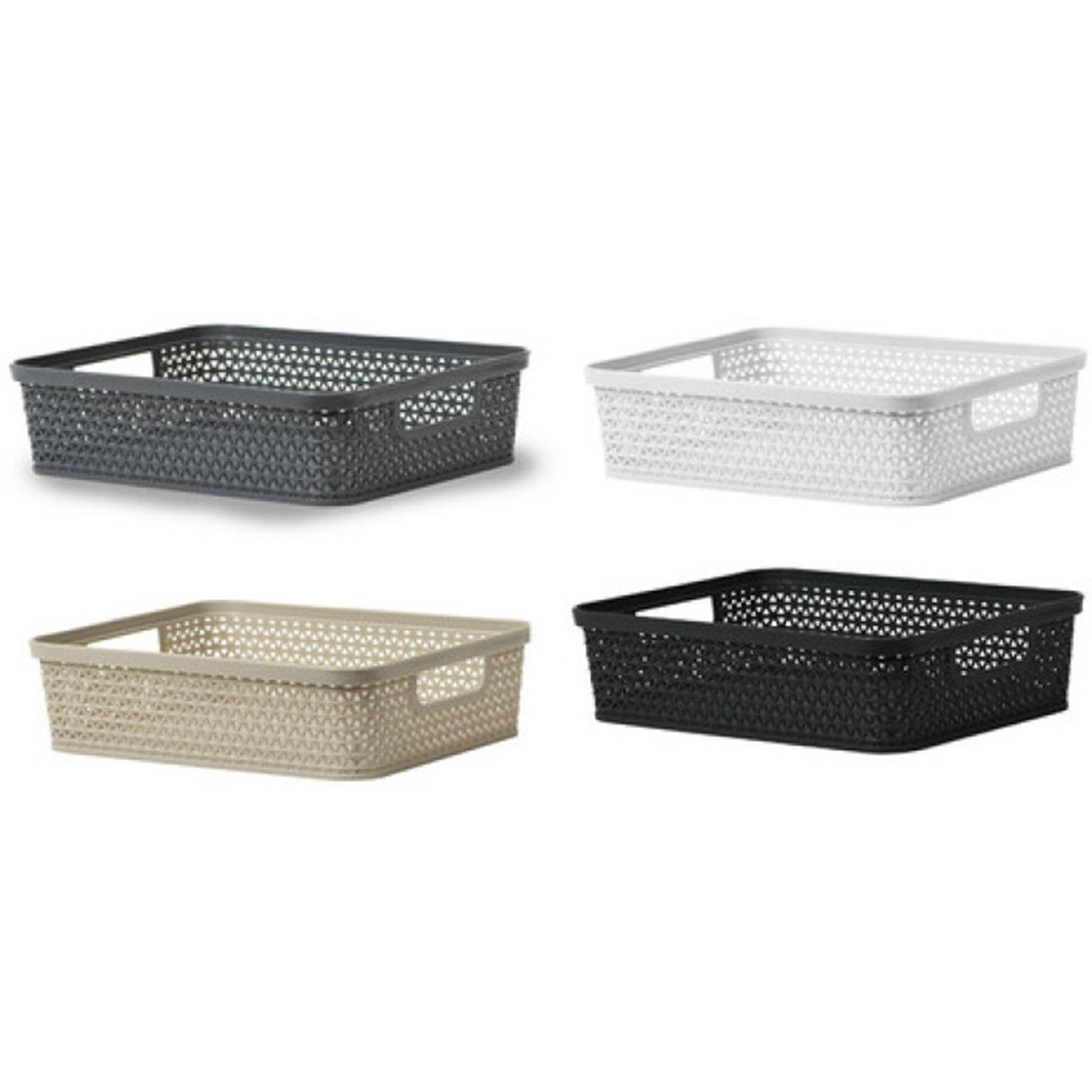 Livstid kurv plast 36x30x8cm kurv plast 36x30x8cm