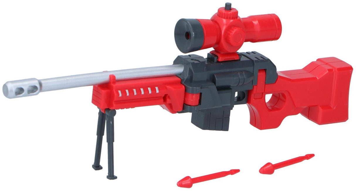 Eddy legetøj transformer robot pistol 8cm