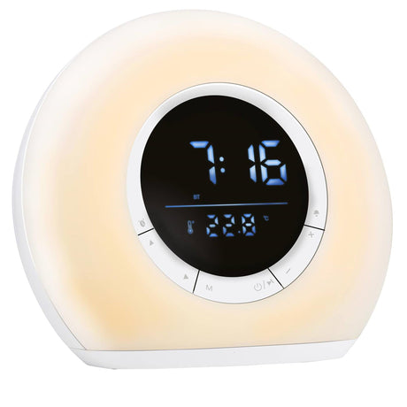 Grundig wekkerradio wake-up light met bluetooth speaker