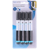 Top skrive permanente tuscher 4-delt sort