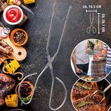 BBQ grilltang metal 27cm