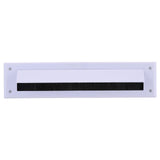 Kinzo postkasseomslag hvid 34x8x1,5cm