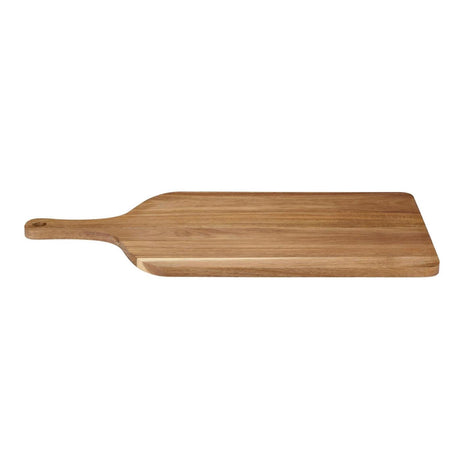 Alpina houten snijplank - borrelplank hout en tapasplank - serveerplank 57x30 cm - snijplank hout voor keuken en serveerplanken - kaasplank duurzaam design