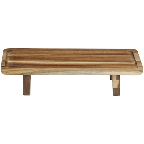 Alpina serveringsbræt accacia 30,7x15,5x6,5cm fsc
