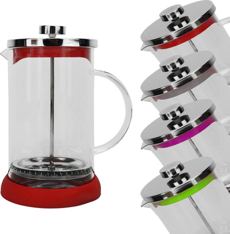 Cuisine elegance kaffemaskine 800 ml rød