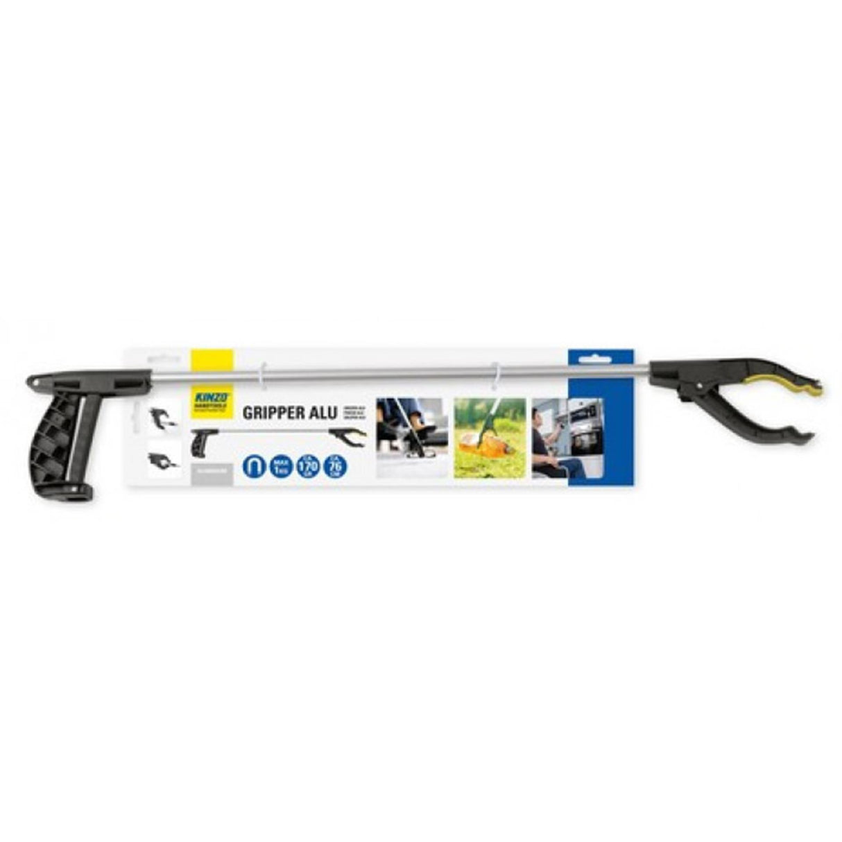 Kinzo gribestang 76cm aluminium
