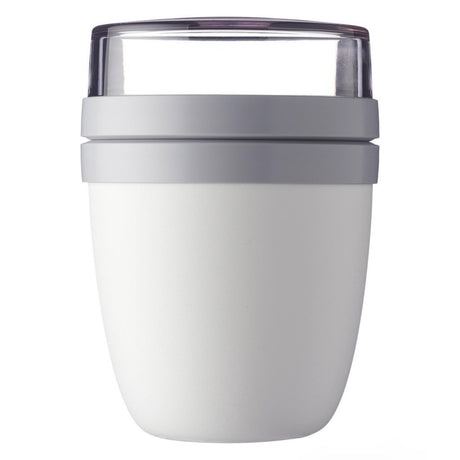 Mepal ellipse frokostgryde 500+200 ml nordisk hvid