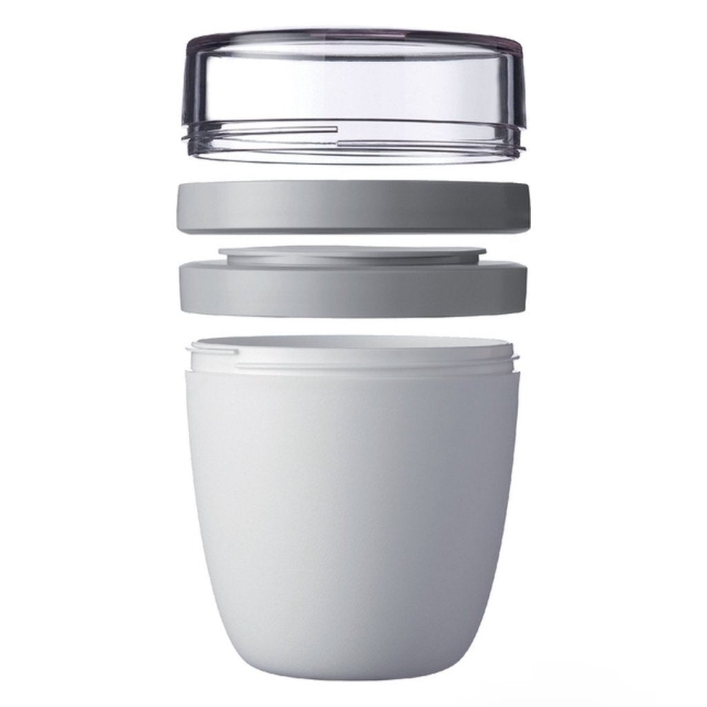 Mepal ellipse frokostgryde 500+200 ml nordisk hvid