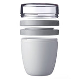 Mepal ellipse frokostgryde 500+200 ml nordisk hvid