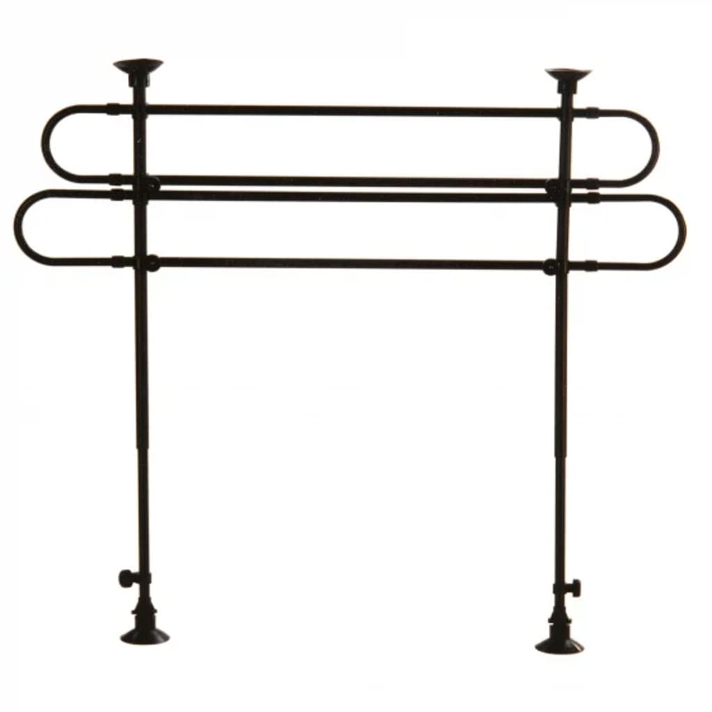 Carpoint Dog Rack Universal 75-145x75-145x2 cm sort