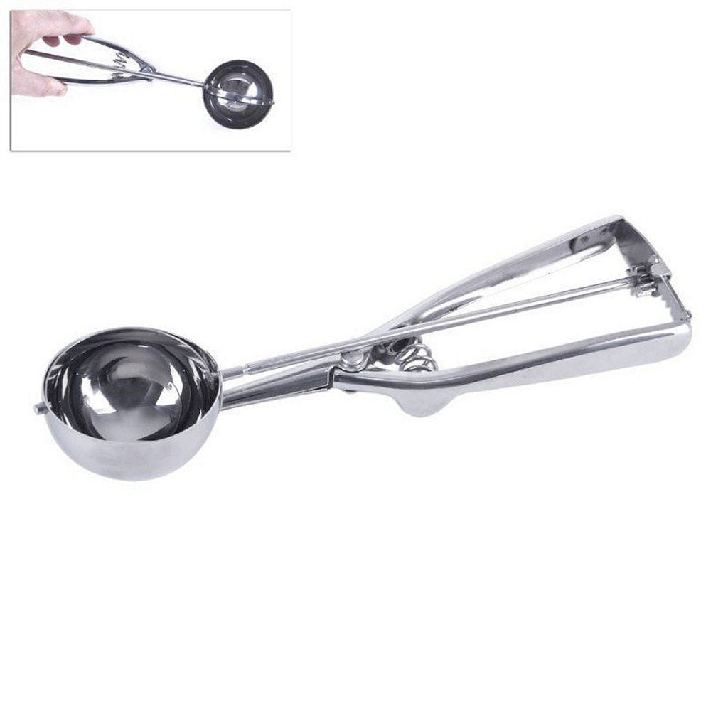 Fremragende husholdnings istang, oliebollen ske, rustfrit stål 5,5 cm