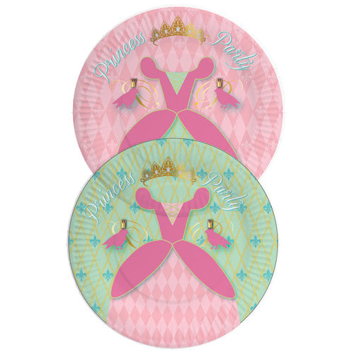 Haza hvidskæg disney prinsesse tallerkener 23cm 8 stk
