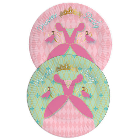 Haza hvidskæg disney prinsesse tallerkener 23cm 8 stk