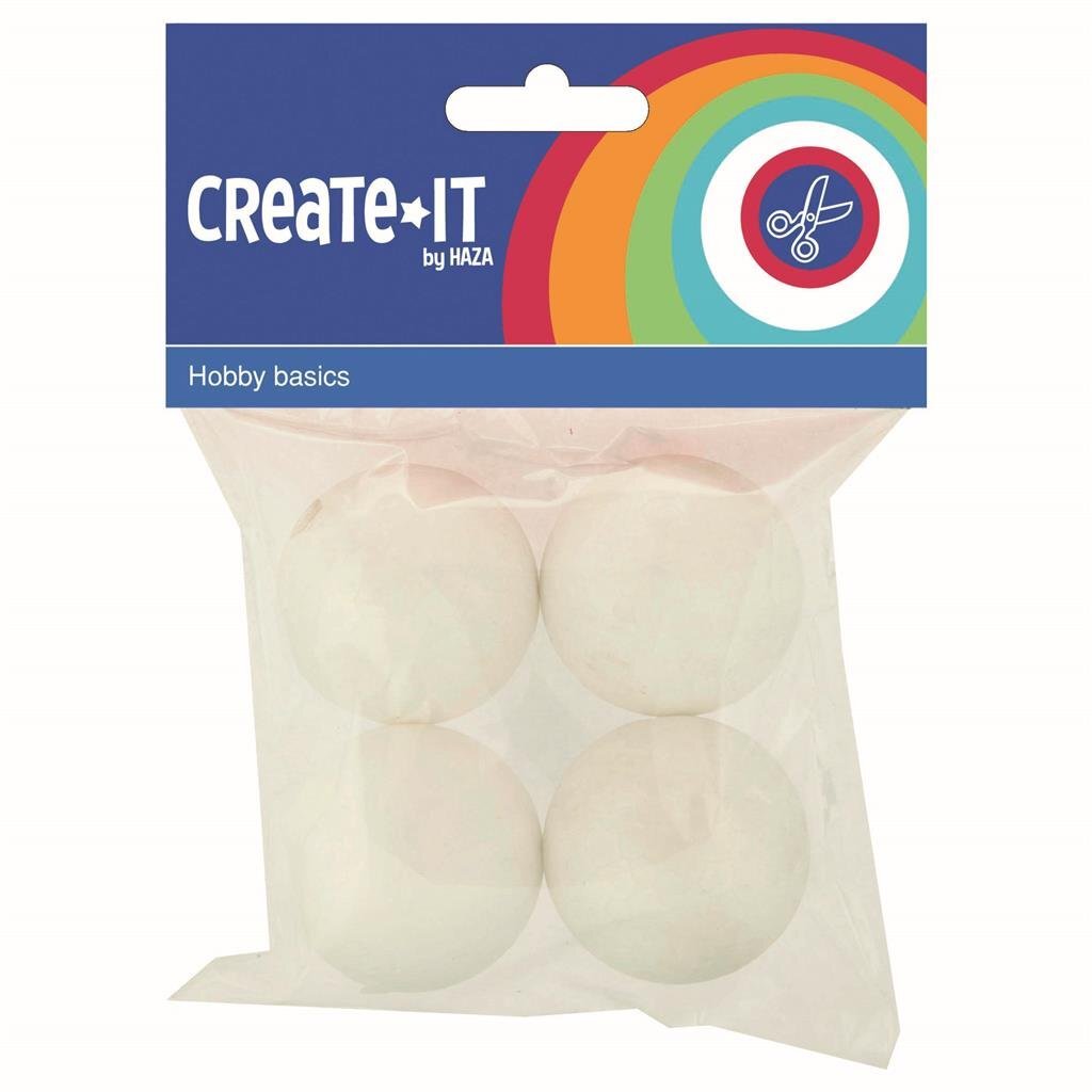 Create it polystyrenkugler 4,5 cm 4 stk