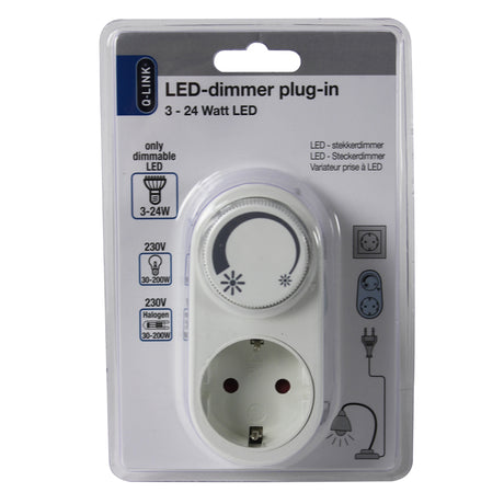 Q link q-link universalstik lysdæmper LED 3-24w