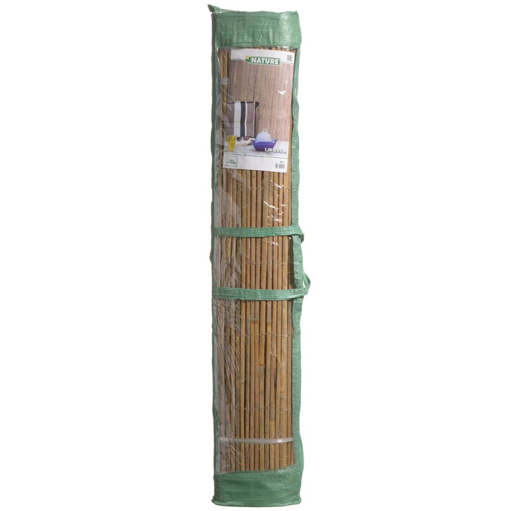 Naturhaveskærm 1,5x5 m bambus