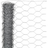Naturmesh hexagonal 1x10 m 40 mm galvaniseret stål