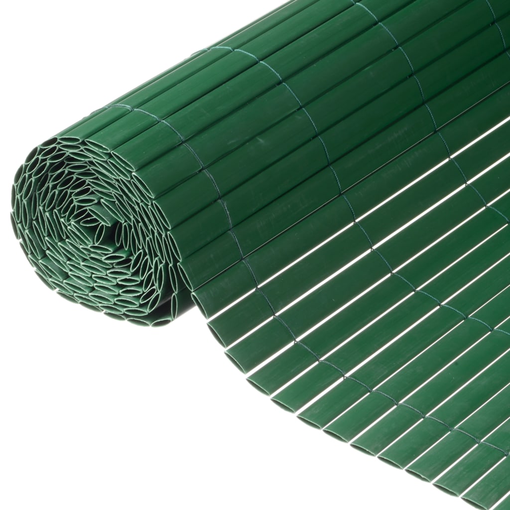 Natur Have skærm dobbelt -sidet 1,5x3 m PVC grøn