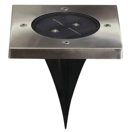 Ranex ra-5000406 led solar jord spotlight rustfrit stål