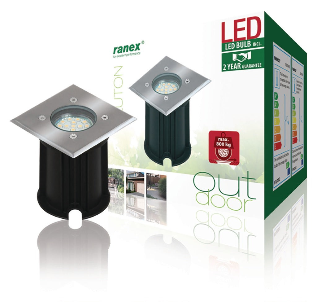 Ranex RA-0158620 LED jordplads 3 W 230 Lm 3000 K