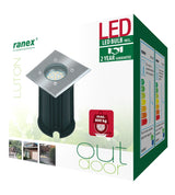 Ranex RA-0158620 LED jordplads 3 W 230 Lm 3000 K
