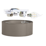 Smartwares 10.004.66 Loftslampe Brun