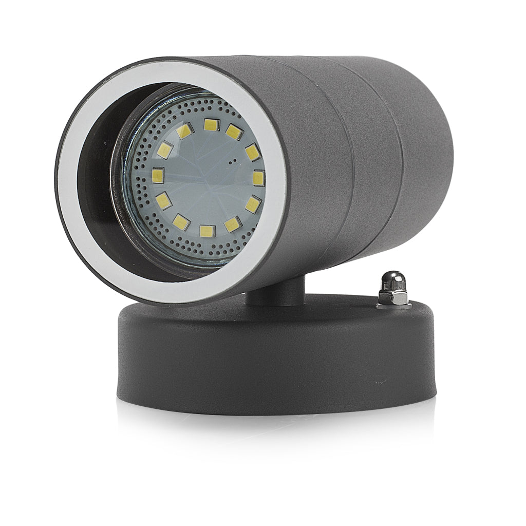 Smartwares GWL-176-HG udendørs væglampe grå rustfrit stål