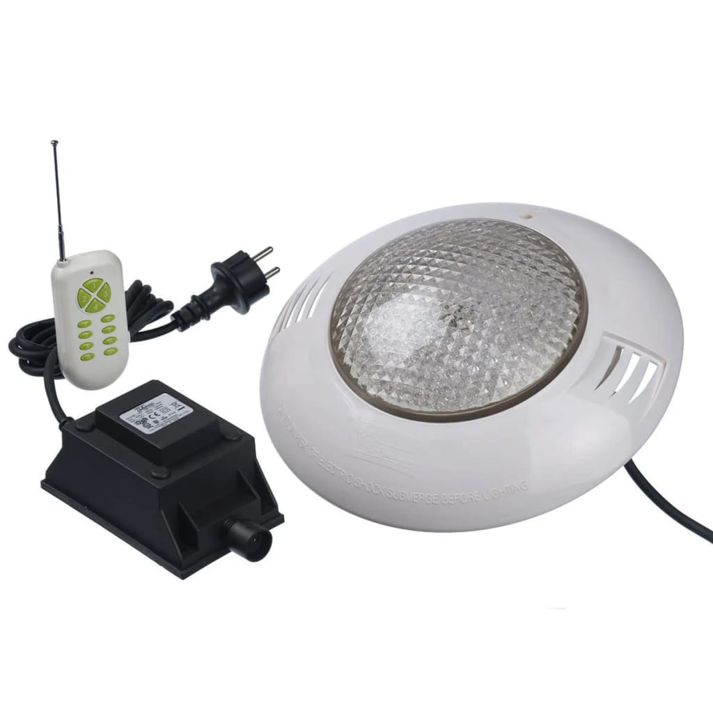Ubbink swimmingpoolspletter med fjernbetjening 406 LED multi -farvet 7504613