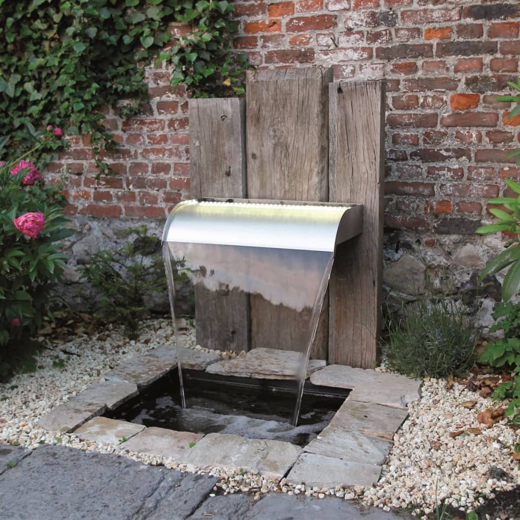 Ubbink Nevada Waterval Scale Cascade 90 cm rustfrit stål