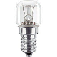 Philips ovnlampe klar E14 15W T22 5123490