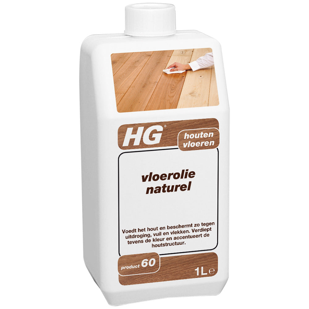 Hg hg gulvolie naturel 1l