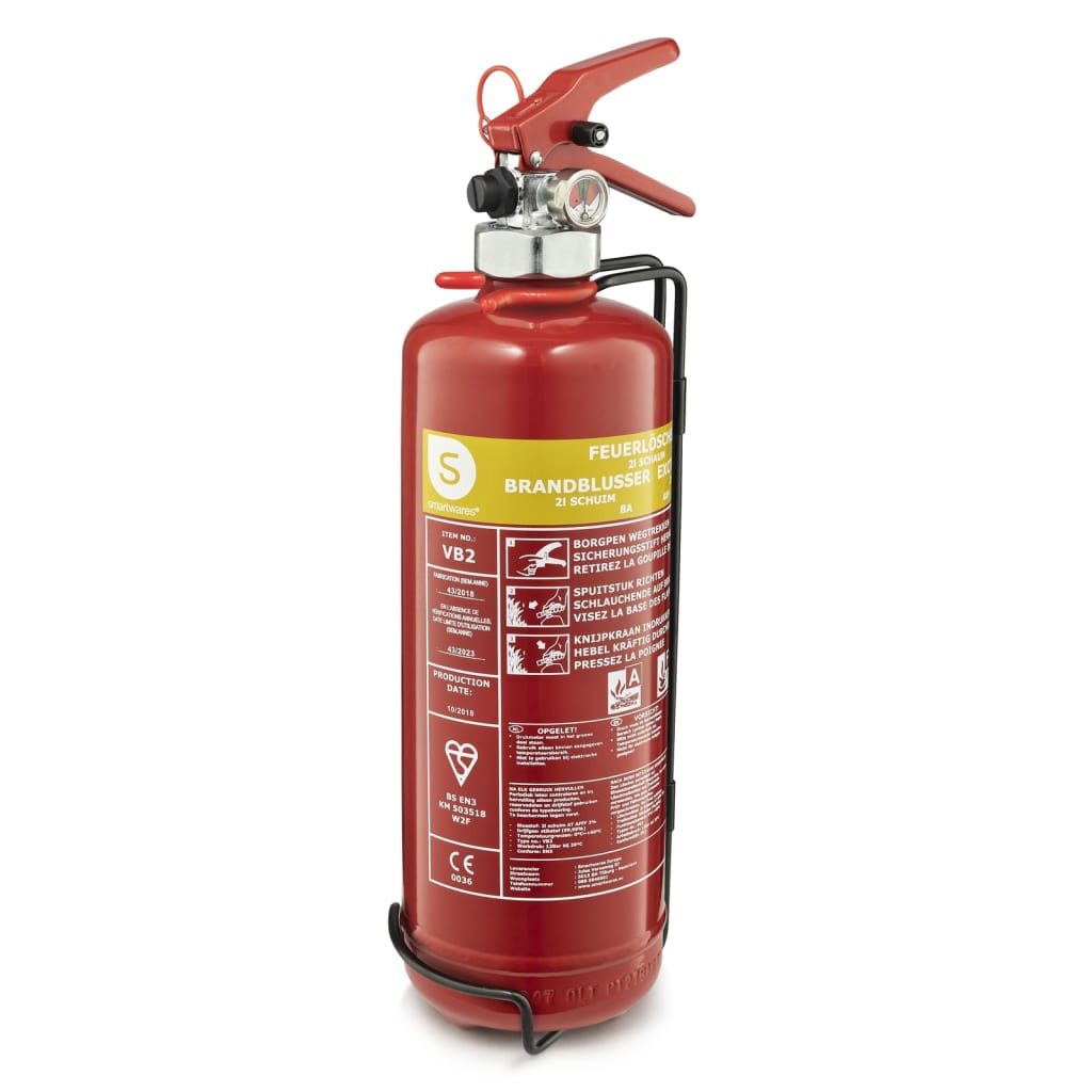 Smartwares skum ildslukker FEX-15420 2 L