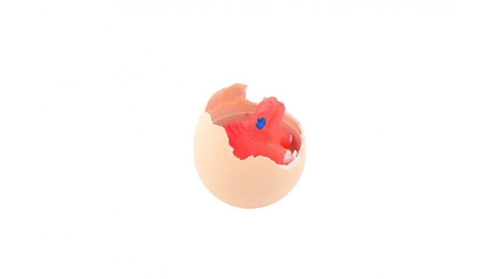 Johntoy voksende dinosaur i ægget - 6,5 x 4 cm