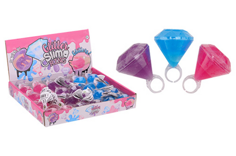 Johntoy glitterspartel i ring
