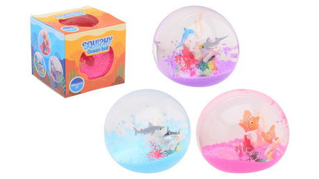 Johntoy soft squeeze ocean ball