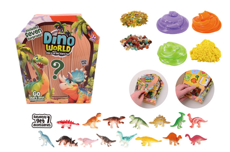 Johntoy dino world - slime sjov mysterieæske