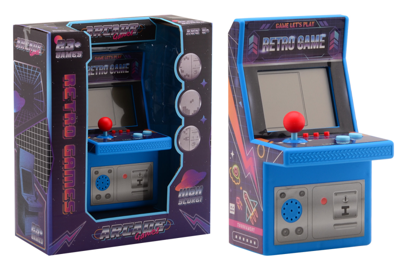 Johntoy retro arkade spillekonsol