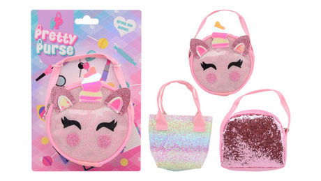 Johntoy fantastisk glamour taske 3 assorteret