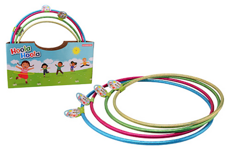 Johntoy Metallic Hoop Set, 4 ..
