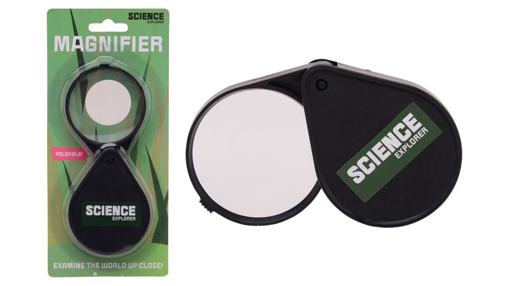 Johntoy science explorer folde forstørrelsesglas