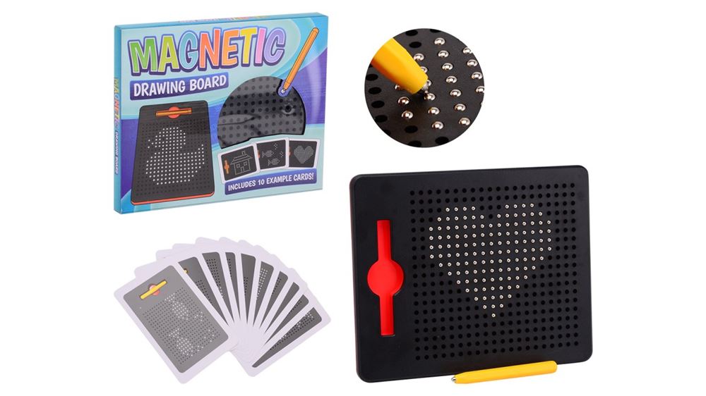 Magnetisk kugle tegnebræt. 3+