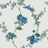 Hollandske Wallcoverings Dutch Wallcoverings Tapet Flower Light Blue