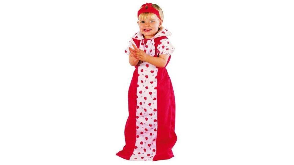 Klovne børns kostume Valentine 3-4 år
