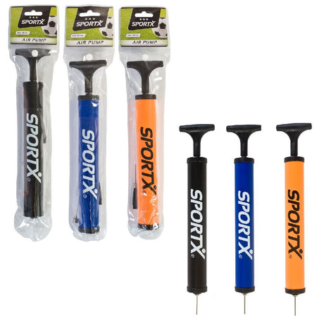 Sportx kuglepumpe med adapter og metalnål 30 cm