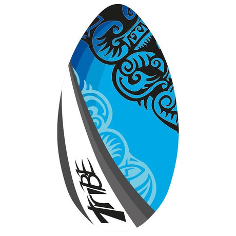 Sportx træskimboard med blåt stammeprint 94 cm