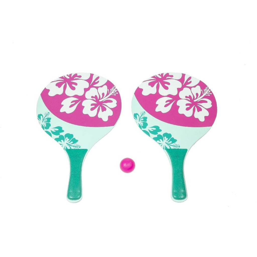 Summertime beachball sæt blomsterprint 3-delt